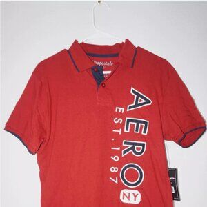(NWT) Men's Red Aeropostale T-Shirt - Medium